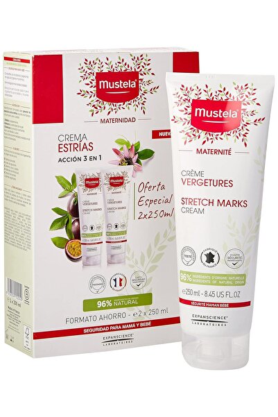 Mustela Stretch Marks Prevention Cream, 250ml x 2