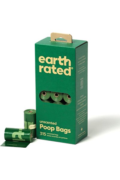 Earth Rated Saci pentru excremente de câine - Role de rezervă etanșe și extra...