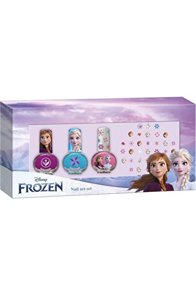 Disney Frozen Frozen Set Uñas 3 Esmal+Pegati