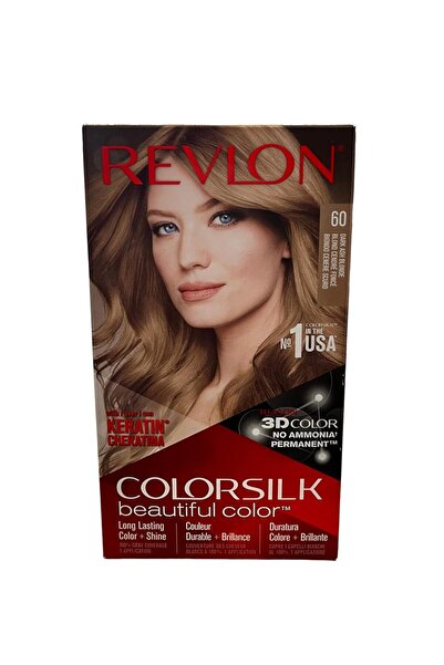 Revlon Colorsilk #60 Dark Ash Blonde Hair Dye 1 Unit