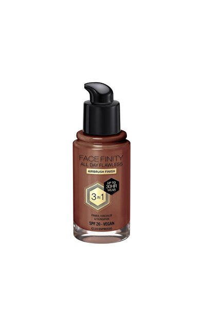 Max Factor Facefinity 3in1 All Day Flawless Liquid Foundation SPF 20-110 Espresso 30ml