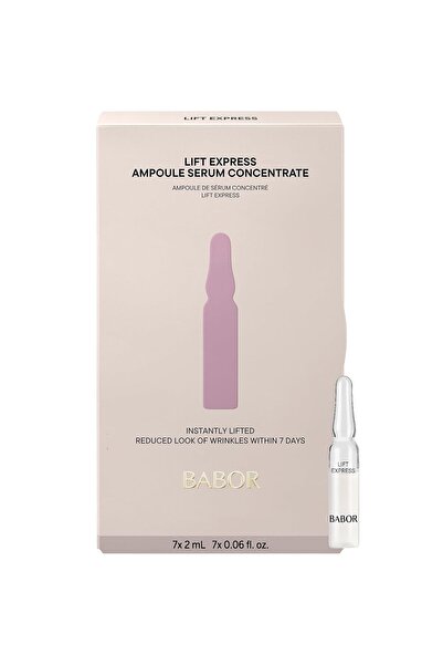 BABOR Lift Express, Ser anti-îmbătrânire Ampullen für das Gesicht, Sofortiger...