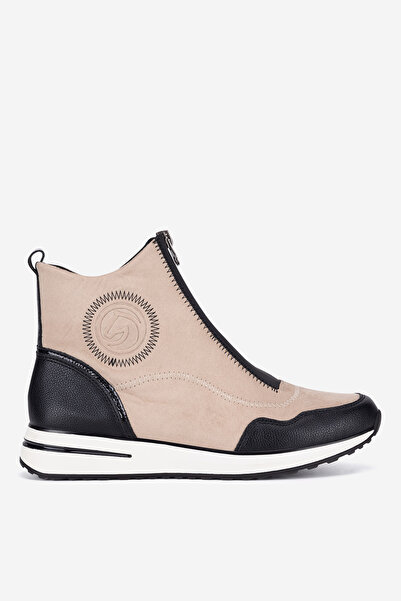 Remonte γυναικεία μπότα 2230062957488 Μπεζ