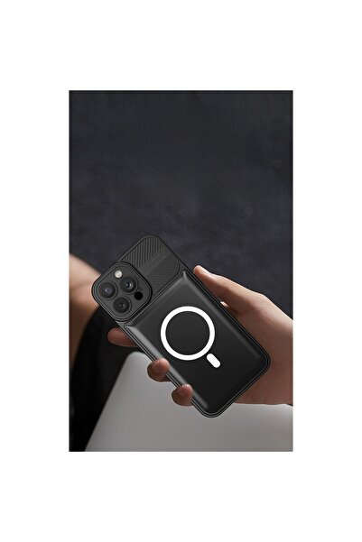 Apple iPhone 14 MagSafe Case - Urban Armor Flippy, Black, Magnetic Support