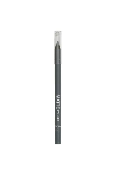 GOSH , Matte Eye Liner, Vegan, Pencil, Matte, Liquid Eyeliner, Classic Grey, 1.2 g
