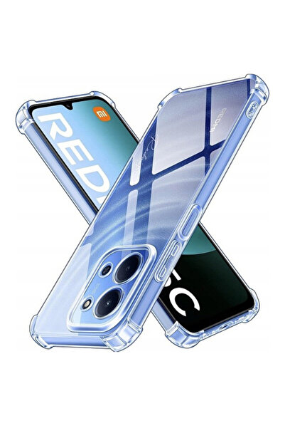 Techsuit Husa Xiaomi Redmi 15C 4G, rezistentă la șocuri, silicon transparent