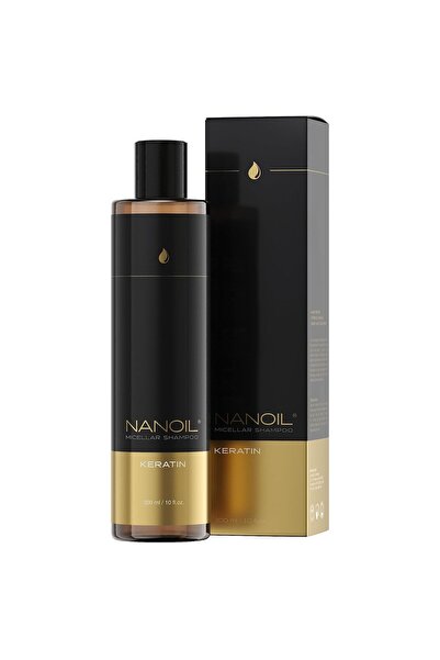 Nanoil Șampon Micelar cu Keratină 300ml - Regenerare și Curățare, Întărire Pă...