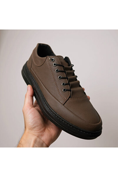 VELORA PARİS حذاء رجالي بني كاجوال (نعل مريح)