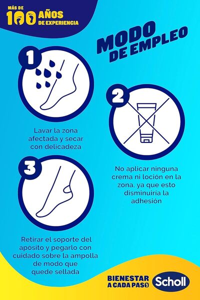 Dr. Scholl's Scholl Large anti-blister DRESSINGS 5 units