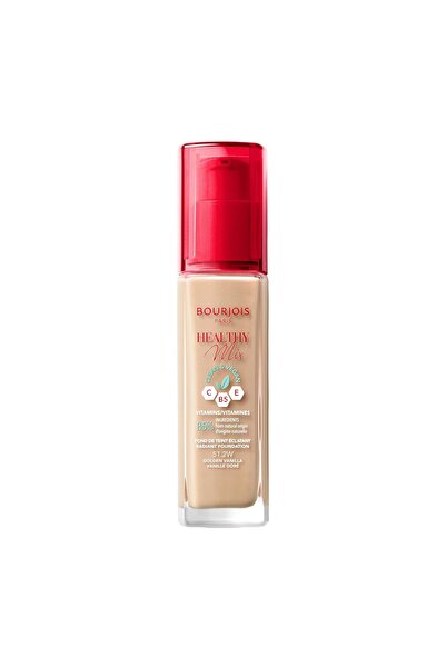 Bourjois Healthy Mix Clean & Vegan Radiant Foundation No.51.2W Golden Vanilla (30 ml)
