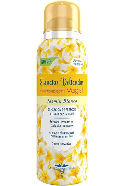 Vagisil Delicate Essences Hygiene Jasmine White Deodorant, 125 ml