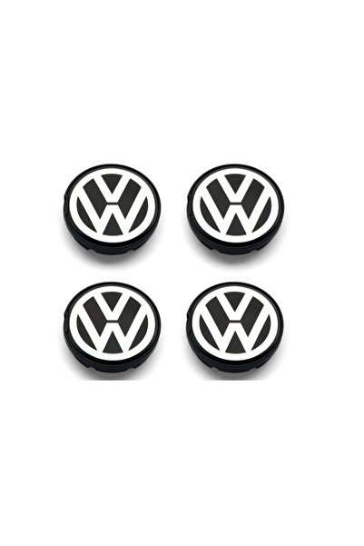 Fabrikasyon VOLKSWAGEN GOLF 4 1998-2004 TEKERLEK JANT GÖBEK ARMASI LOGO 55MM