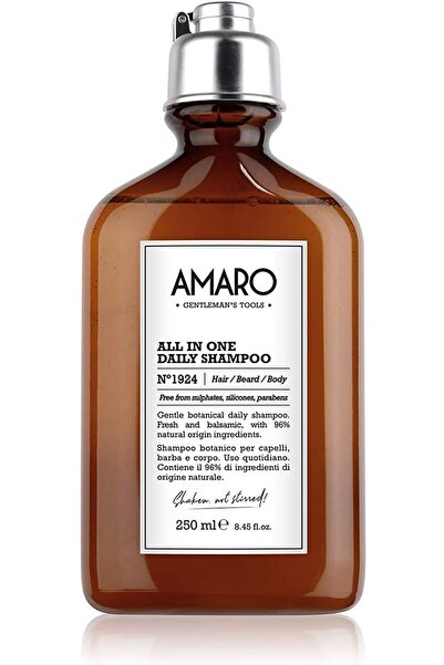 Farmavita Șampon de zi Amaro All In One Nº1924 Păr/Barbă/Corp 250 ml