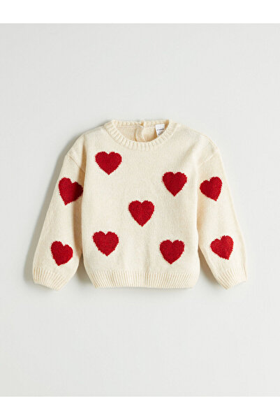 LC Waikiki Lcw Kids Bebe Collar Girl's Knitwear Sweater