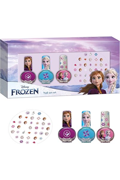 Disney Frozen Frozen Set Uñas 3 Esmal+Pegati