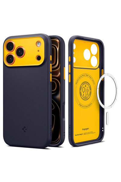 Spigen Θήκη iPhone 17 Pro Max Caseology Nano Pop MagSafe, Μωβ