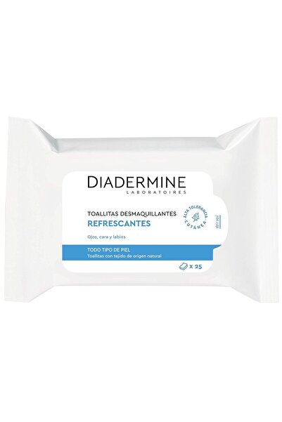 Diadermine Șervețele demachiante revigorante pentru ten normal și mixt, 25 de bucăți