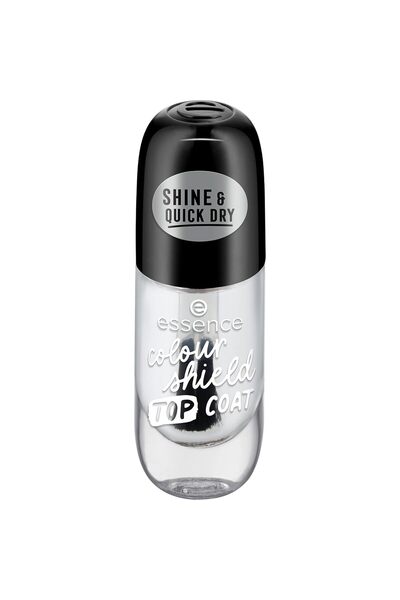 Essence Cosmetics STRAT DE TOP SHOCK COLOR, transparent, protector, de lungă ...