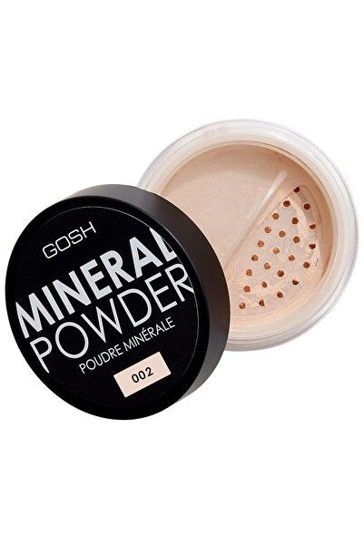 GOSH Mineral Powder, Vegan Loose Setting Powder with Minerals - Matte Finish, Long-Lasting,