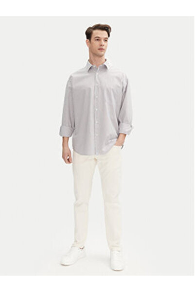 Jack & Jones Ανδρικό Πουκάμισο Jack Jones 12271085 Γκρι