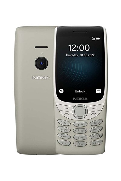 Nokia 8210 Dual Sim Sand / Grey 48MB RAM 128MB 4G - Middle East Version