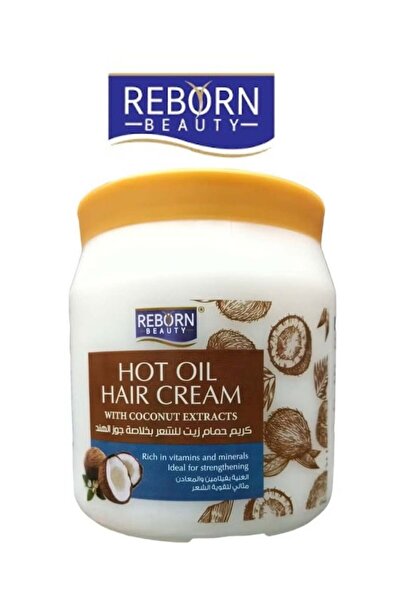 REBORN كريم حمام زيت خلاصة جوز الهند مثالي لتقوية وترطيب الش