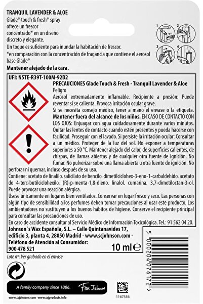 Glade Brisse Brise Nachfüller - Raumspray, 1er Pack (1 x 0.2 kg)