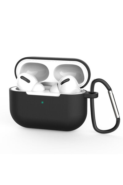 Techsuit AirPods Pro 3 Silicone Case, black