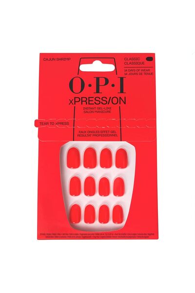 OPI xPRESS/ON Press-On Nails – 30 Pieces in Various Designs