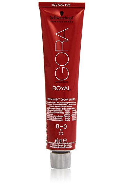 schwarzkopf professional Schwarzkopf IGORA Royal Premium-Vopsea de păr 8-0 Bl...