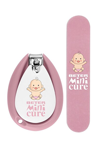 Beter Set de îngrijire a unghiilor Mini Cure Baby roz - Pachet de 2, 110 g