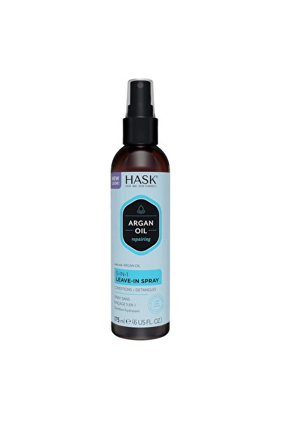 HASK Balsam spray 5 în 1 fără clătire cu ulei de argan – Regenerant, pentru t...