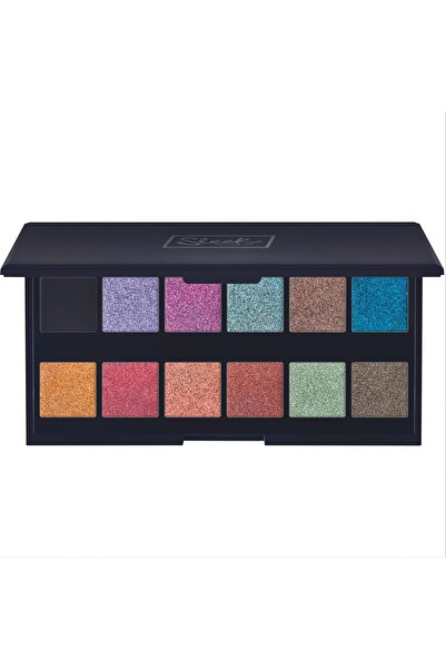 Sleek MakeUP i-Divine Eyeshadow Palette, 12 tones in a mix of matte, shimmer, foil and duo-chrome, b