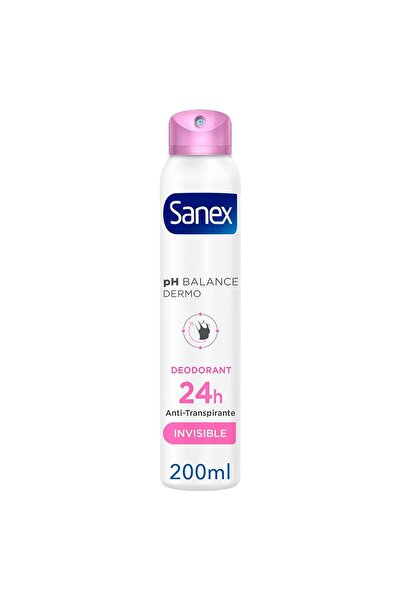 Sanex Dermo Invisible Deodorant Vapo 200 ml Unisex