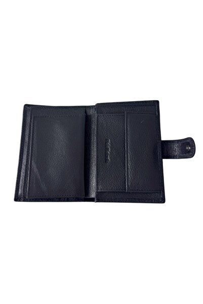 velve Hassion women's wallet, double opening, Black