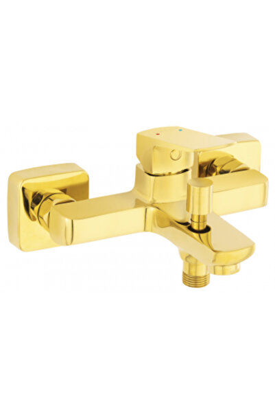 FERRO Baterie de duș-cadă cu montare pe perete VITTO VERDELINE GOLD