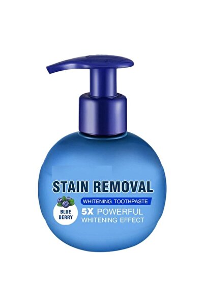 No branded Baking Soda Whitening Toothpaste, Stain Remover, Gum Care, Blueberry, 220g