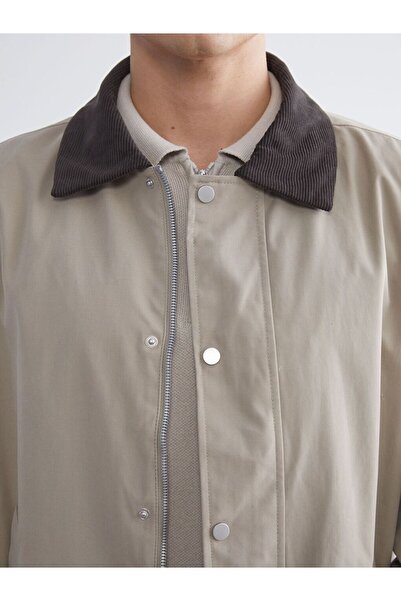 LC Waikiki Standard Mold Shirt Collar Men's Coat