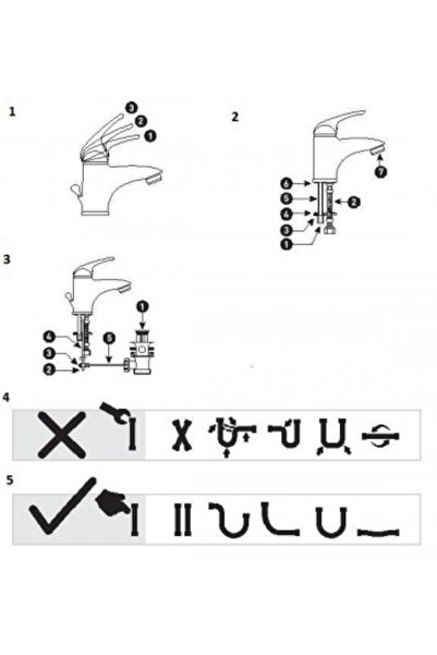 FERRO Basic Bidet Standing Faucet