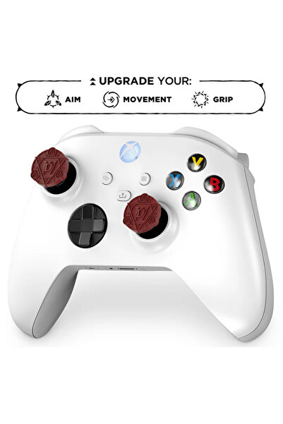 No branded KFreek Diablo IV Grips (2) for Xbox Series X/One S/One, Accuracy & Comfort, Red