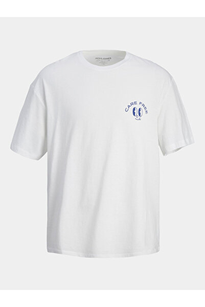 Jack & Jones Ανδρικό T-Shirt Jack Jones 12256926 Λευκό