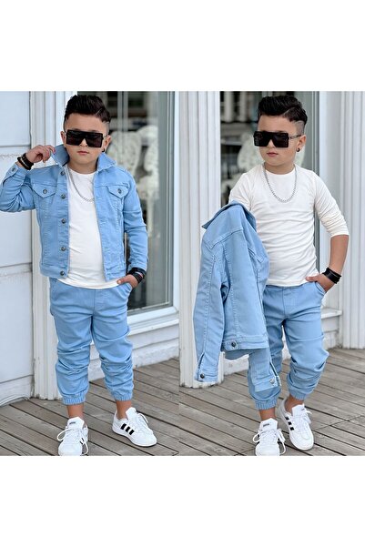 Çamur Kids 3-Piece Denim Set in Premium Quality