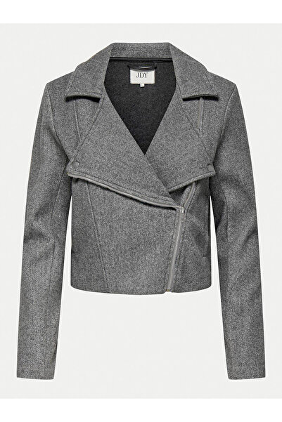 JDY Γυναικείο Μπουφάν Ελαφρύ 15339416 Γκρι