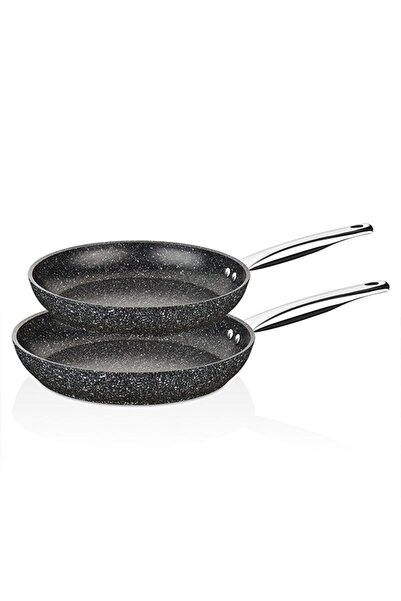 FALEZ Black Line 20 - 24 Granite Pan Set