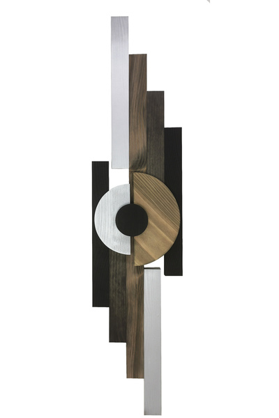 Pollux Decor Decoratiune pentru perete 90x20 cm, din lemn