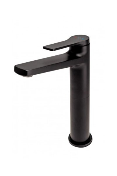 Fdesign Baterie înaltă Seppia cu orificiu de ventilație Click-Clack, neagră