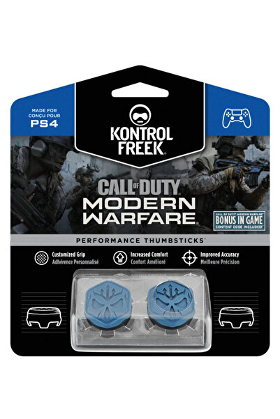 No branded Mânere KontrolFreek CoD Modern Warfare (2) pentru PS5/PS4, Precizie, Albastru