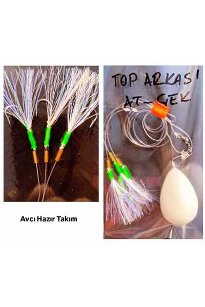 hobim At-Çek Top Arkası 3' lü Çapari ( Palamut-Çinekop-Levrek-Tırsi-Zargana-Tral-Sarıkanat-Lüfer )