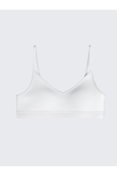 LC Waikiki White Girl's Bustier 2-Piece Set