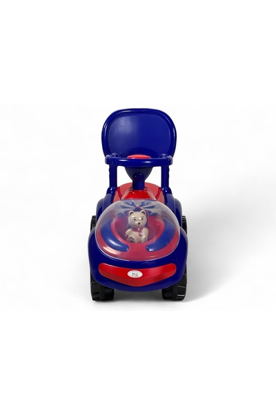 ALBADER Push Ride-On Car for Kids Toddlers Ages 1.5+ Years, Durable Car with Steering Wheel, Music, Puch Car